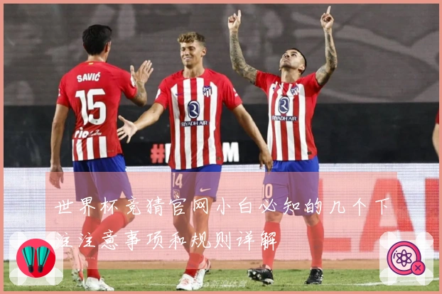 世界杯竞猜官网小白必知的几个下注注意事项和规则详解