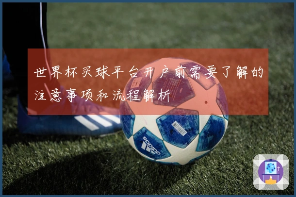 世界杯买球平台开户前需要了解的注意事项和流程解析