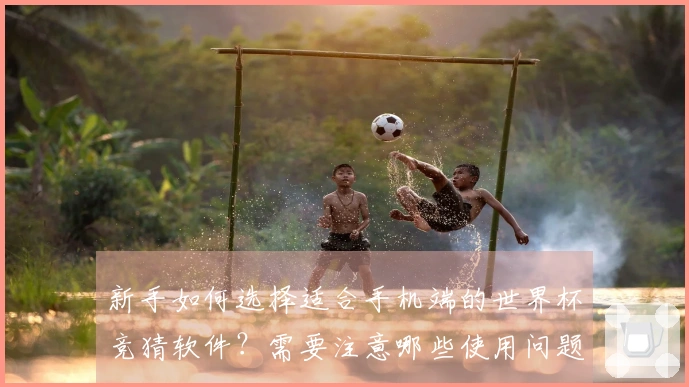 新手如何选择适合手机端的世界杯竞猜软件？需要注意哪些使用问题？