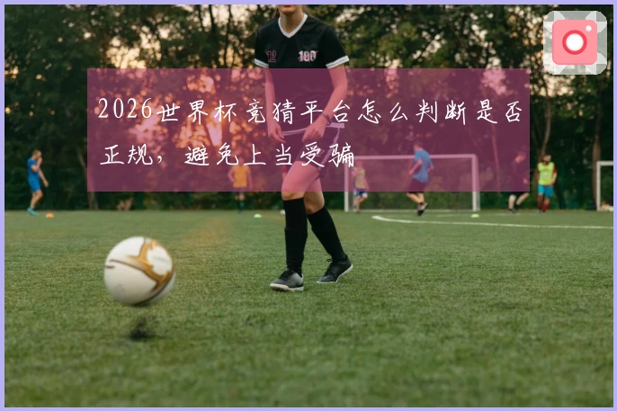 2026世界杯竞猜平台怎么判断是否正规，避免上当受骗