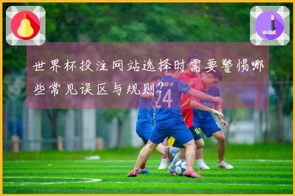 世界杯投注网站选择时需要警惕哪些常见误区与规则？
